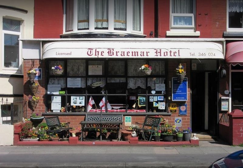 The Braemar Apartamento Blackpool Exterior foto